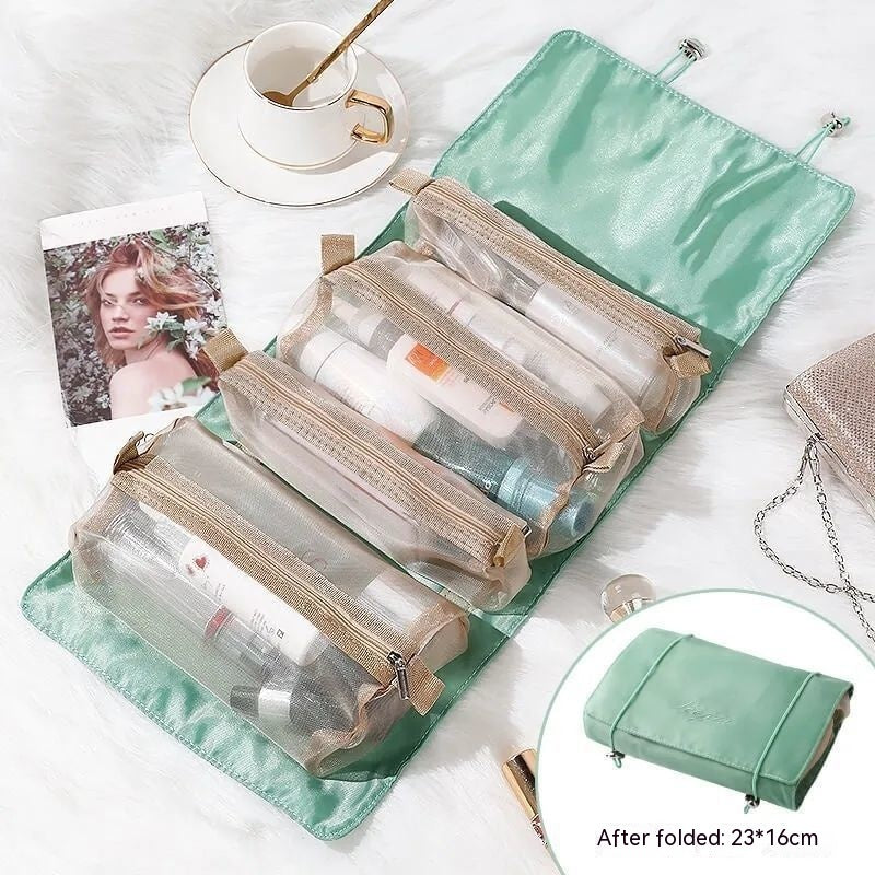 cosmetic bag detachable four in one portable out storage bag