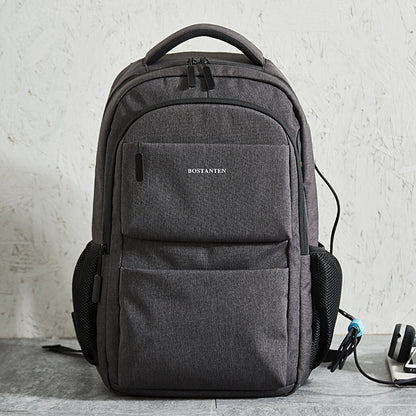 mens backpack schoolbag business computer bag leisure