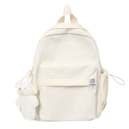 womens candy colored personalized all match simple backpack