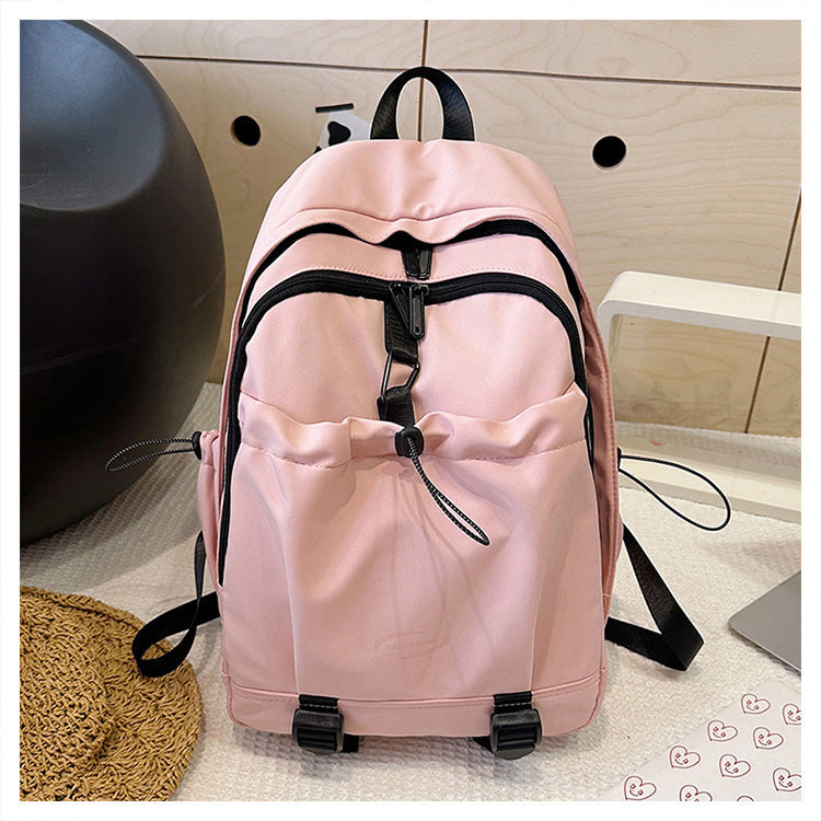 printed backpack fashion campus class school bag