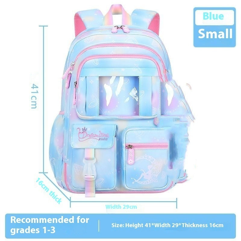 fantasy girl children backpack large capacity