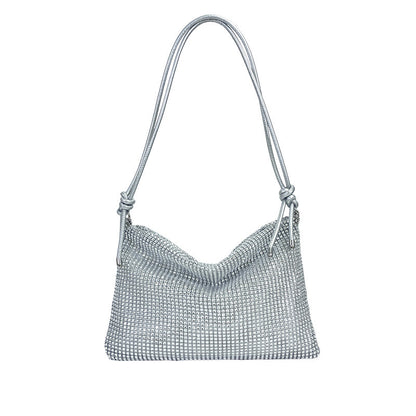 Large Capacity Single Shoulder Strap Underarm Plaid Women's Bag