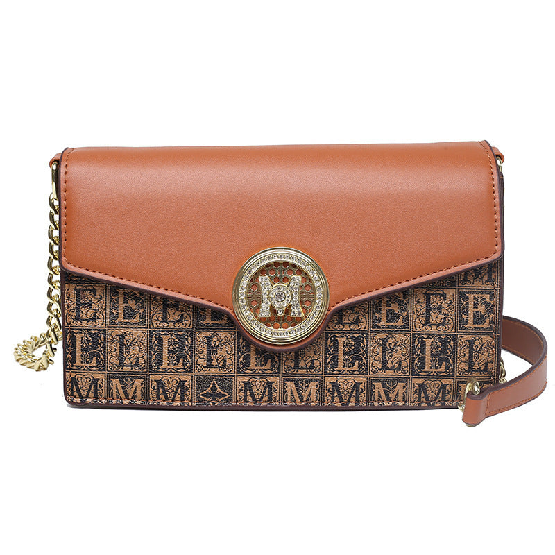 New Korean Version Of Ins Tide Chain Net Red Fashion One-shoulder Diagonal Bag