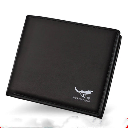 wallet mens short zipper korean wallet