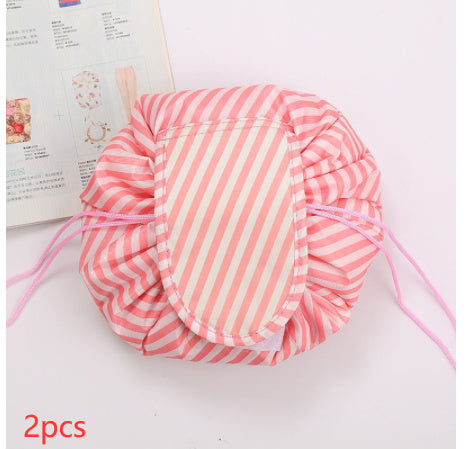 lazy drawstring cosmetic bag buggy bag