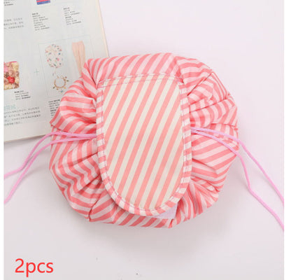 lazy drawstring cosmetic bag buggy bag