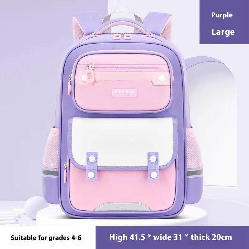 reduce burden and protect the spine with ultra light weight childrens shoulder bag