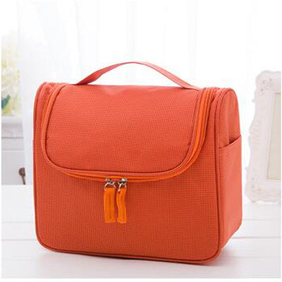 new cationic waterproof large capacity cosmetics dry and wet wash bag two layer cosmetic bag