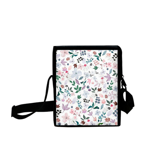 mori style 3d digital printing cartoon animation zipper oxford cloth bag