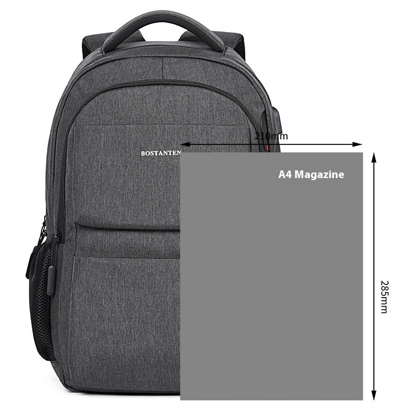 mens backpack schoolbag business computer bag leisure