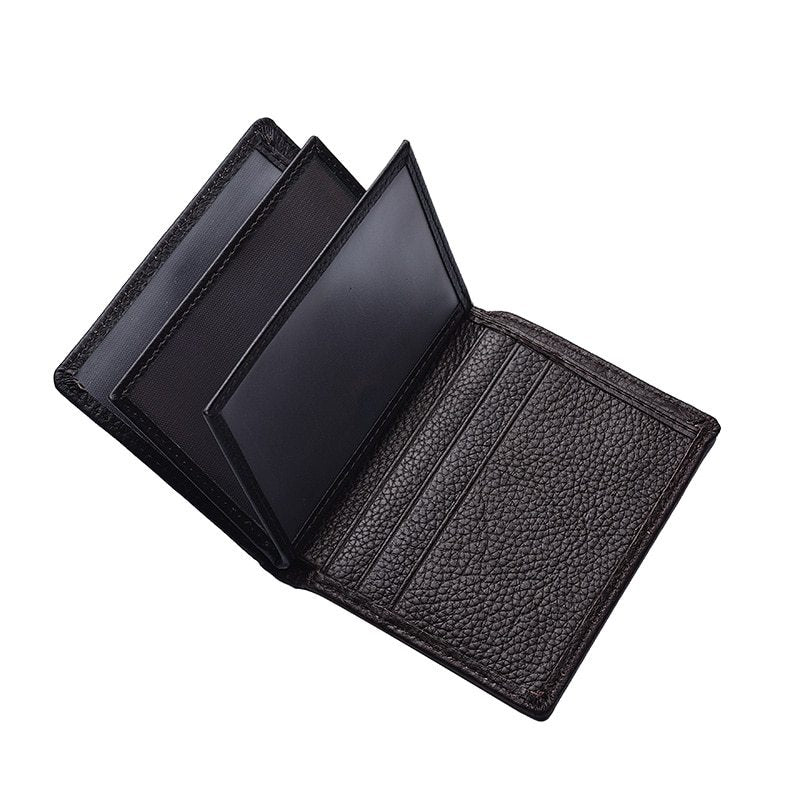 multifunctional short leather drivers license wallet