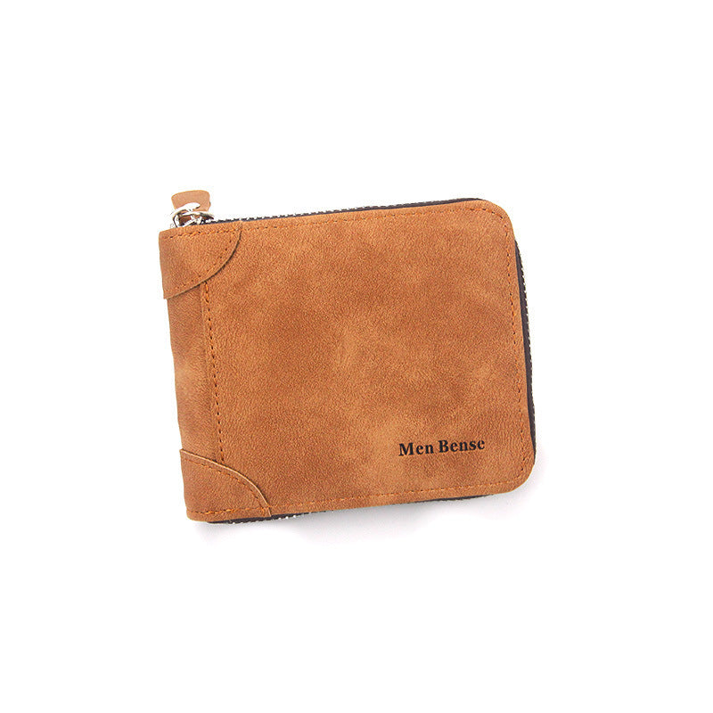 mens simplicity wallet fashion frosted