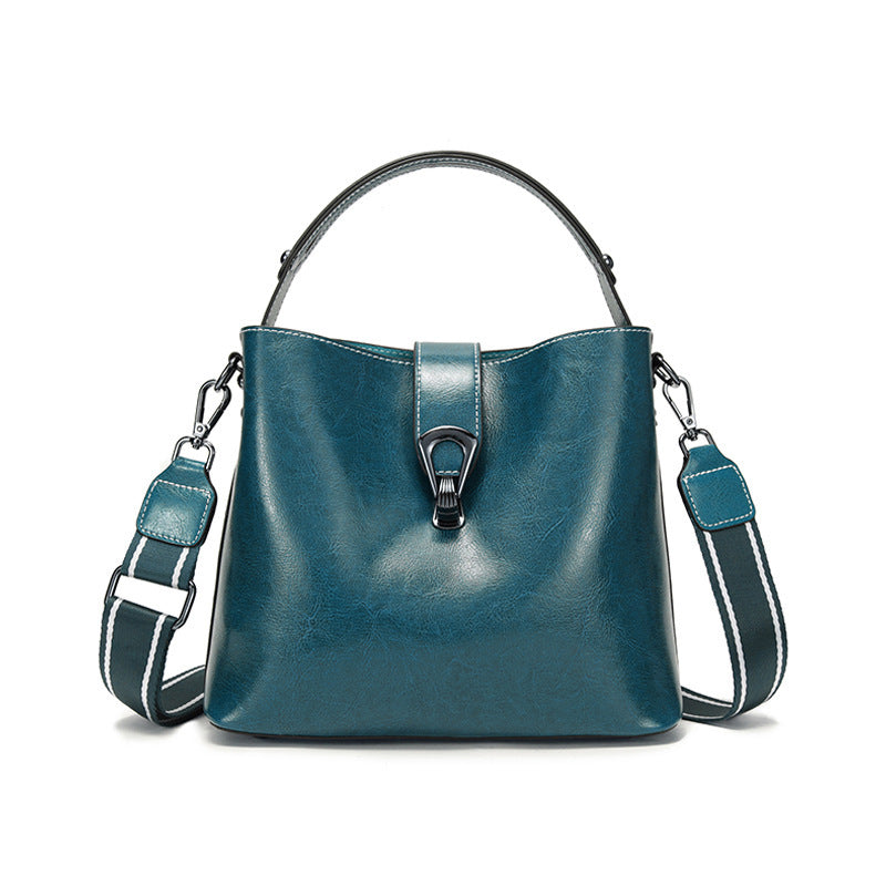 womens autumn and winter bucket bag shoulder messenger bag