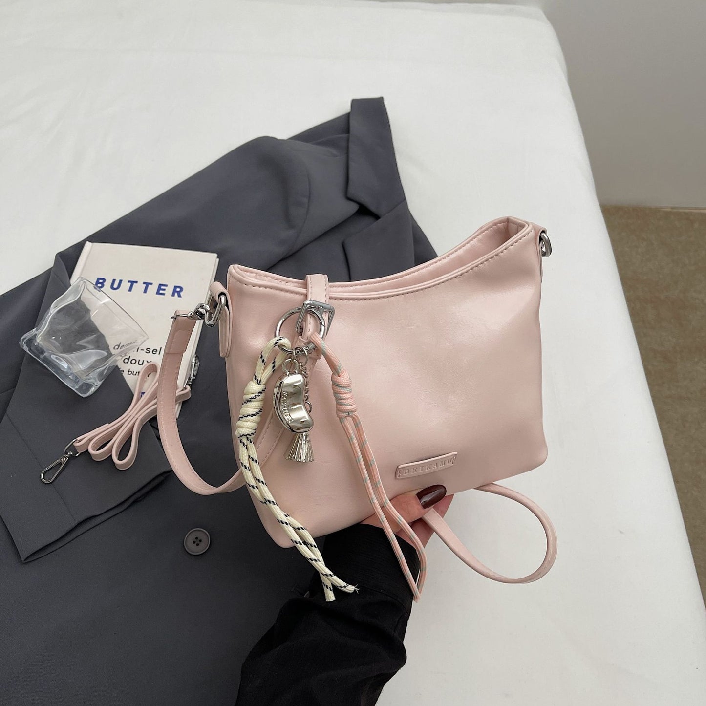 single shoulder underarm bucket bag womens fashion messenger bag
