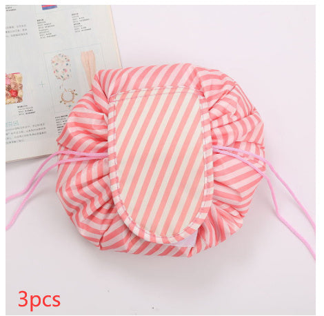 lazy drawstring cosmetic bag buggy bag