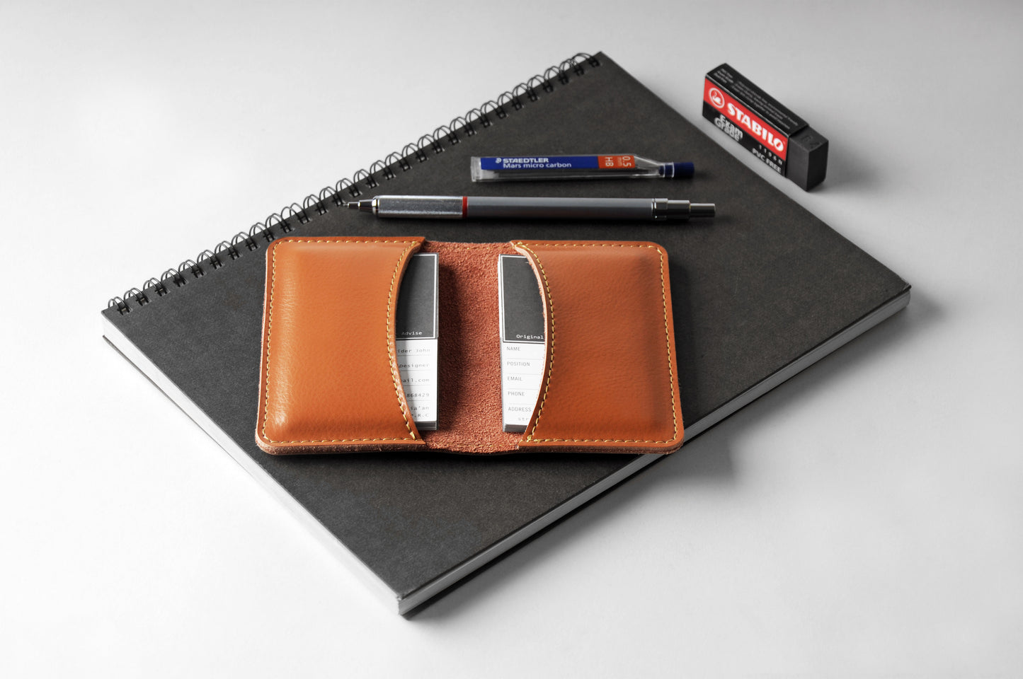 leather business holder mens and womens card holders