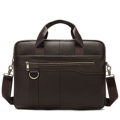 mens portable briefcase simple diagonal shoulder