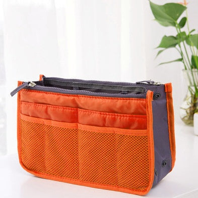 double zipper bag storage bag cosmetic bag liner bag