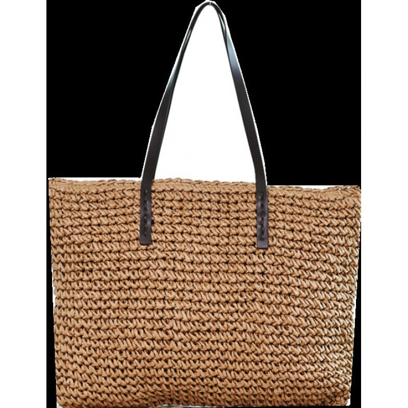 new seaside holiday woven bag portable