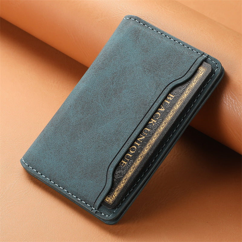 cell phone holder card cover magsafe magnetic card holder leather
