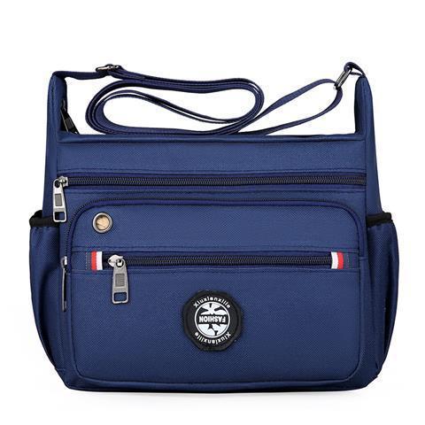 large capacity mens shoulder multi pocket messenger bag