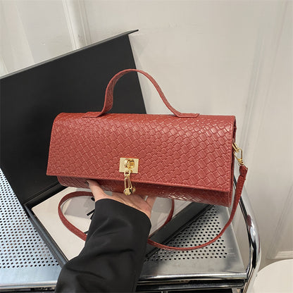 Solid-color Minimalist Versatile And Premium-feel Crossbody Bag For Women
