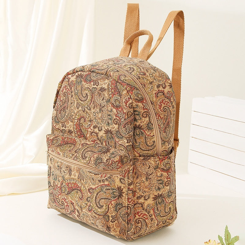 retro large capacity lightweight mens and womens backpack