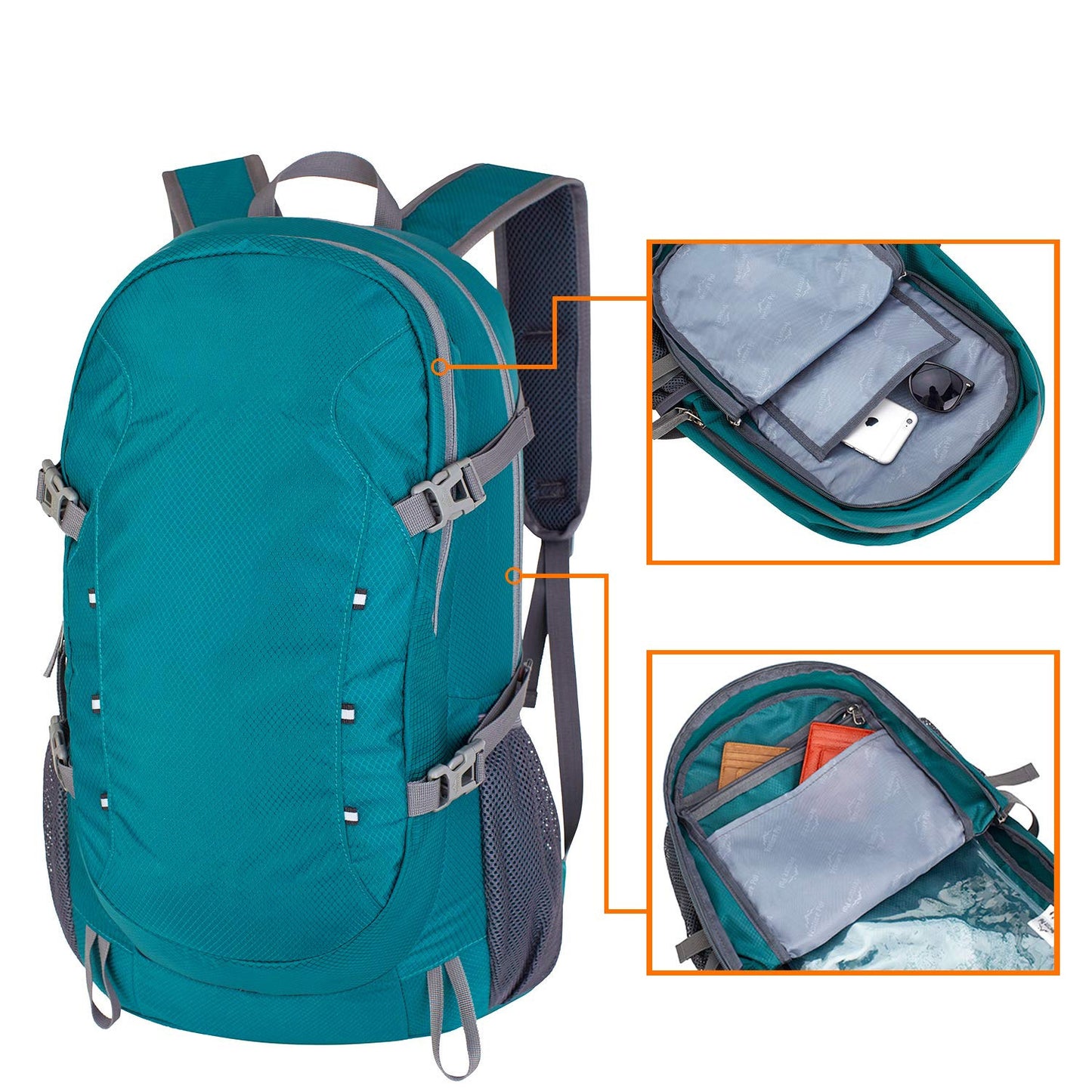 lightweight folding backpack outdoor camping