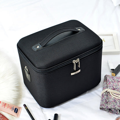large capacity portable korean version simple portable cosmetic case