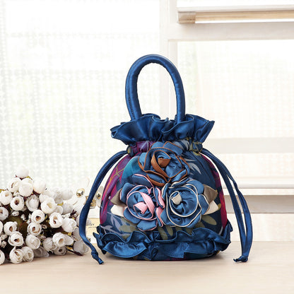 handbag dinner bag cloth bag korean version of solid color womens bag