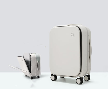 aluminum frame of suitcase hard rim universal wheel trolley box