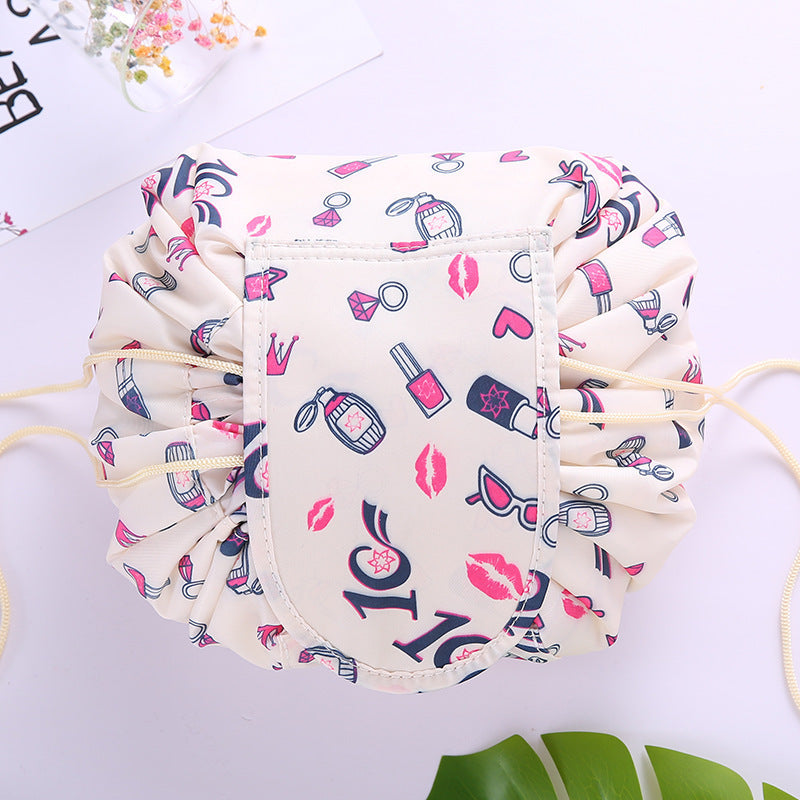 lazy drawstring cosmetic bag buggy bag