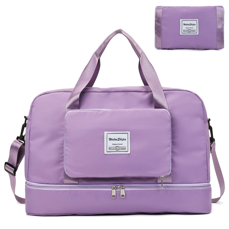 foldable travel duffel bags sports gym tote bag women