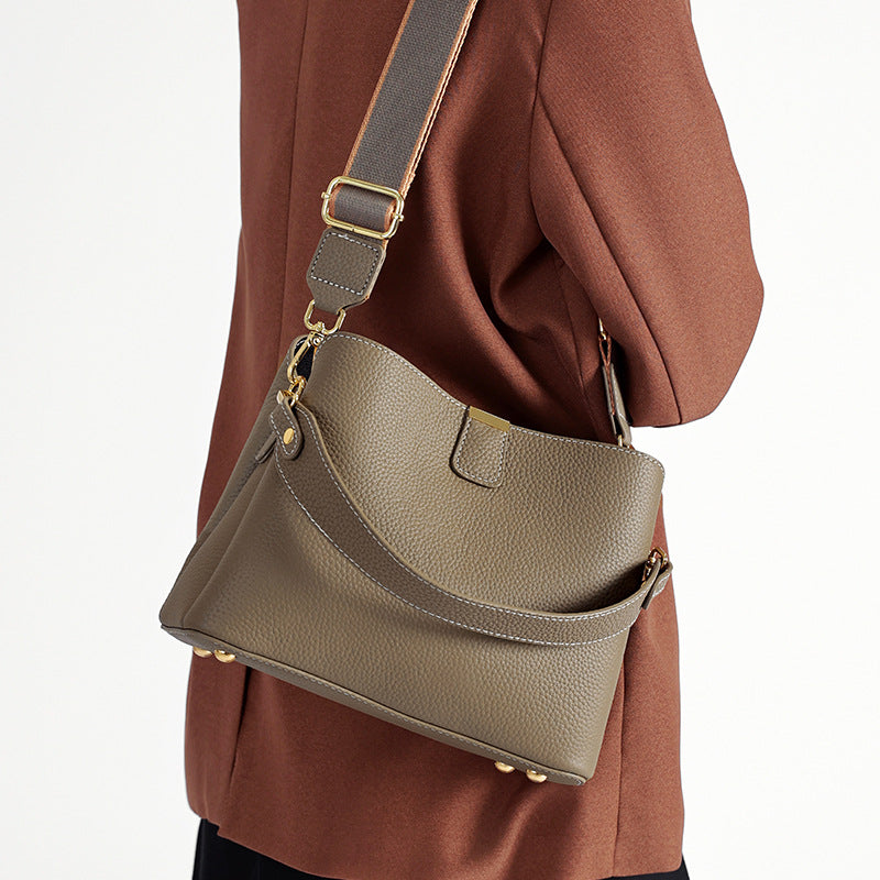 Womens Versatile Niche High-capacity Tote Bag