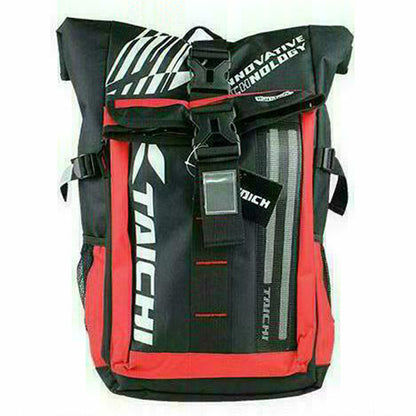 Motocross Rider Riding Racing Bag RSB272 With LED Night Light Cold Light More Waterproof - Backpack