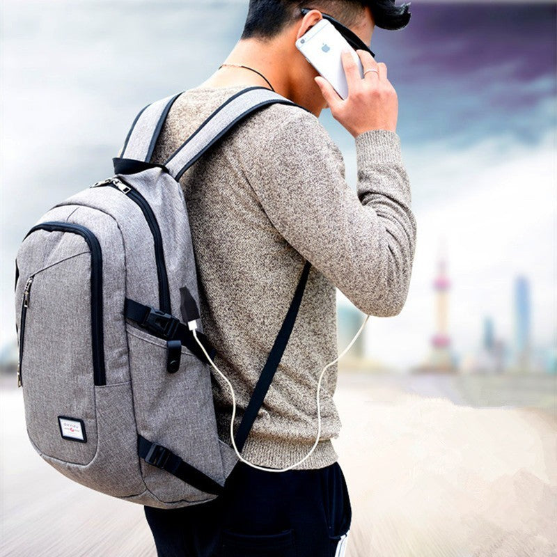 rechargeable casual backpack