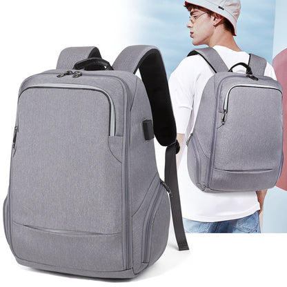 usb charging backpack student function men