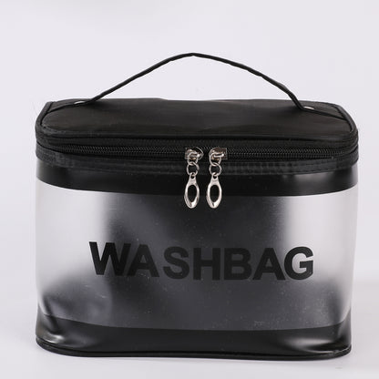 transparent pvc large capacity waterproof cosmetic bag