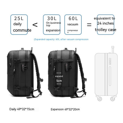 mens minimalist multifunctional large capacity travel backpack