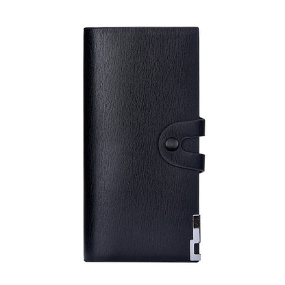 mens long wallet trendy brand fashion mid length