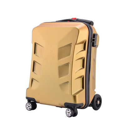 new scooter trolley case zheng yijian same luggage transformer children student luggage