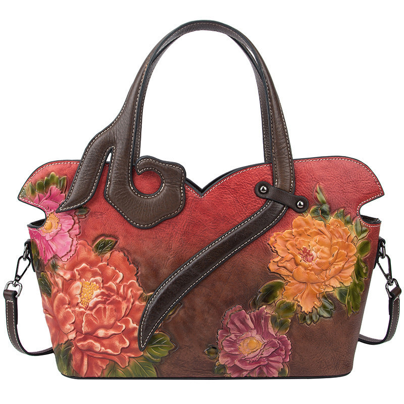 Vintage handmade crossbody bag