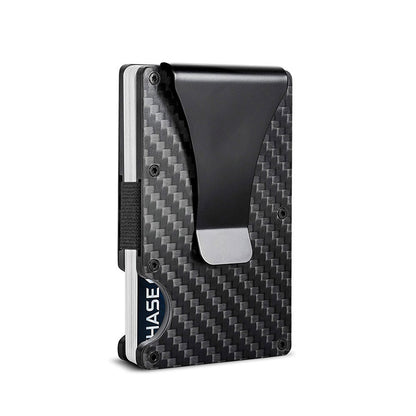 carbon fiber package wallet multi functional metal card