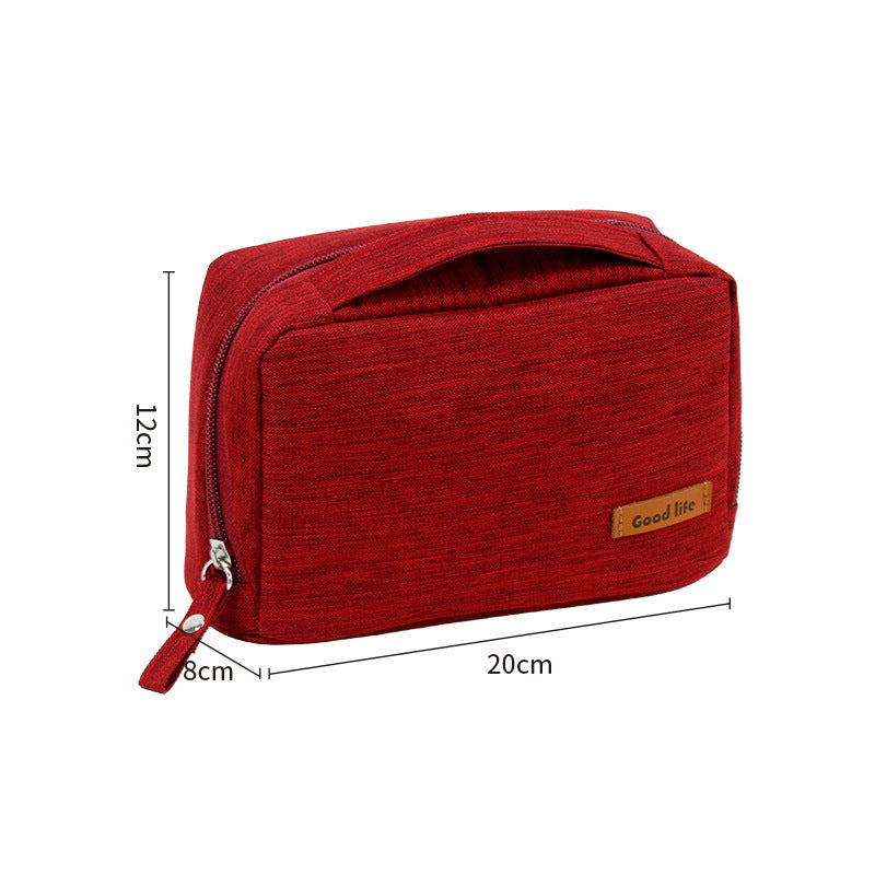 womens portable waterproof makeup and skincare storage bag