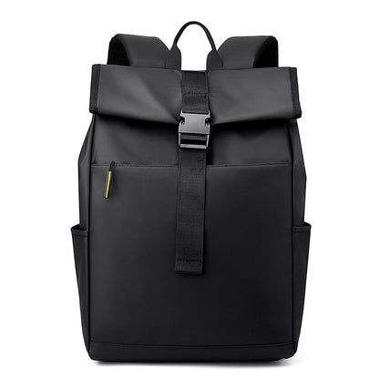 casual fashion backpack for men women new laptop backpack oxford cloth waterproof short distance travel backpack men black