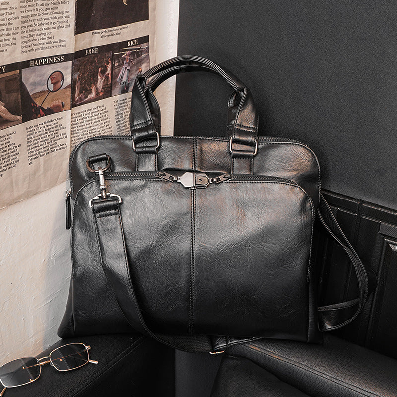 briefcase single shoulder diagonal bag mens backpack computer