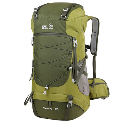 backpack outdoor mountaineering bag large capacity nylon travel camping hiking climbing