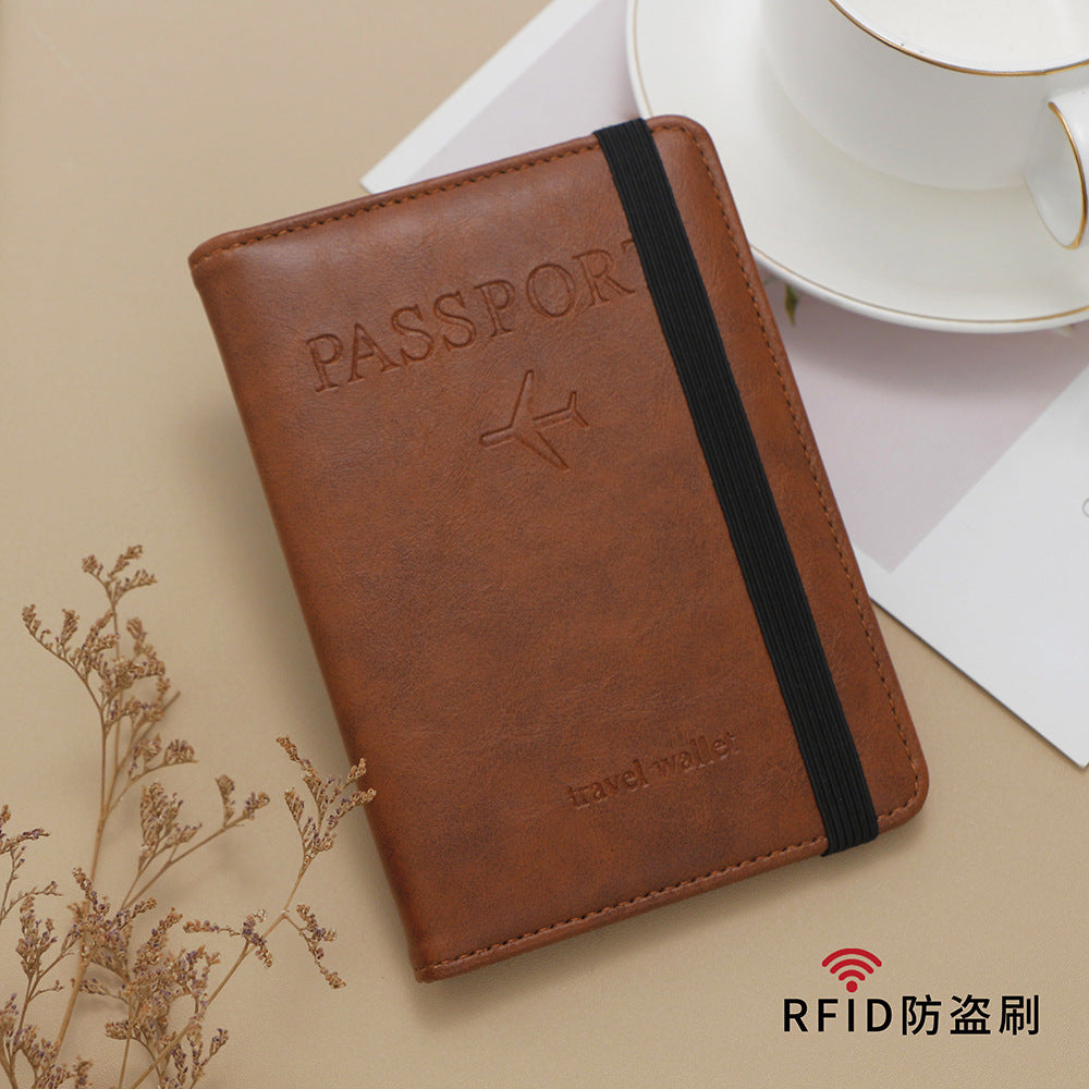 rfid passport holder multi function passport cover sim card