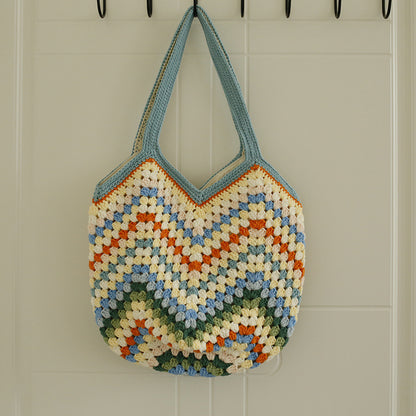 Hand-woven Creative Handicraft Vegetable Basket Small Shoulder Bag