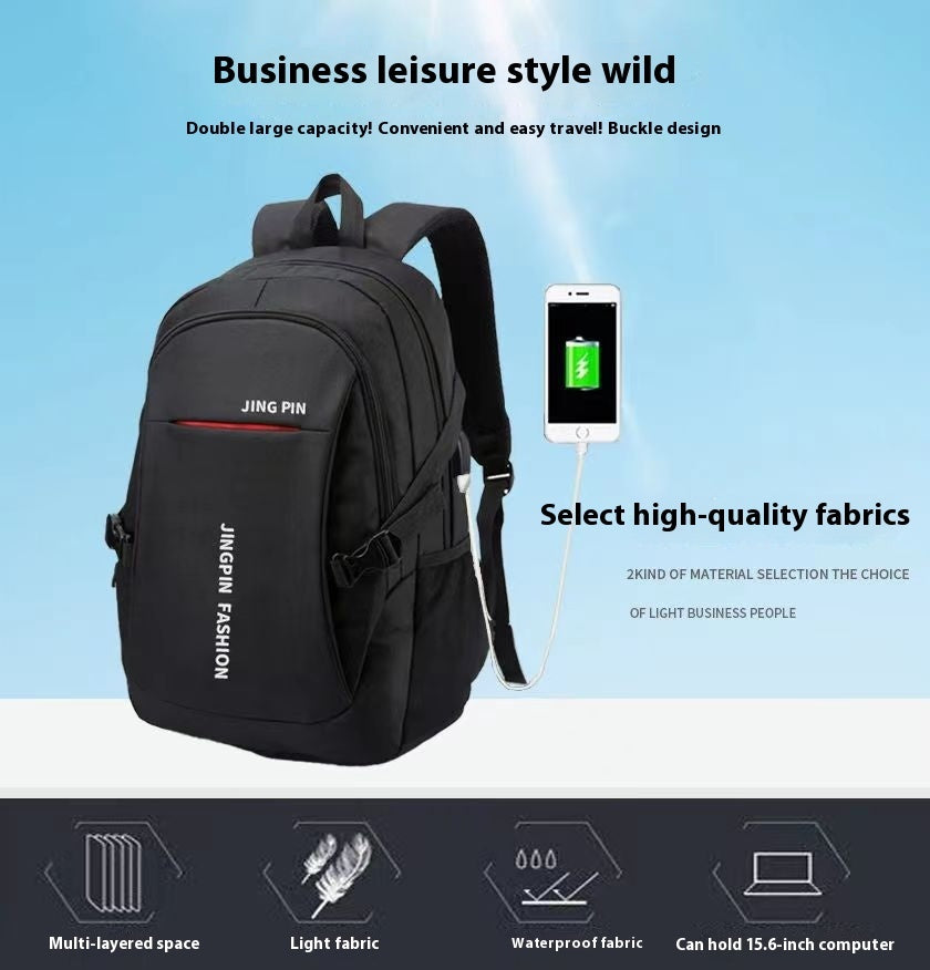 large capacity travel backpack nylon